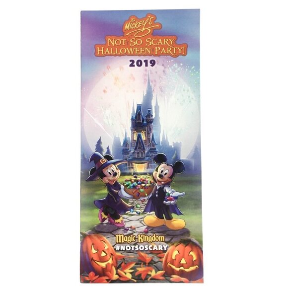 2019 Mickey's Not So Scary Halloween Party Park Map - Picture 1 of 7